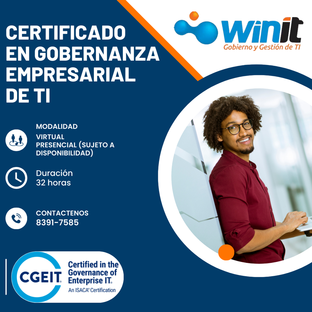 Cursos de CGEIT Certificado en Gobernanza Empresarial de TI 