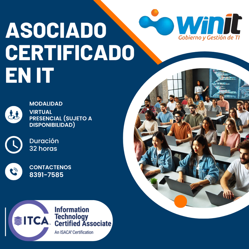 ITCA Asociado Certificado en IT | Winit Academia