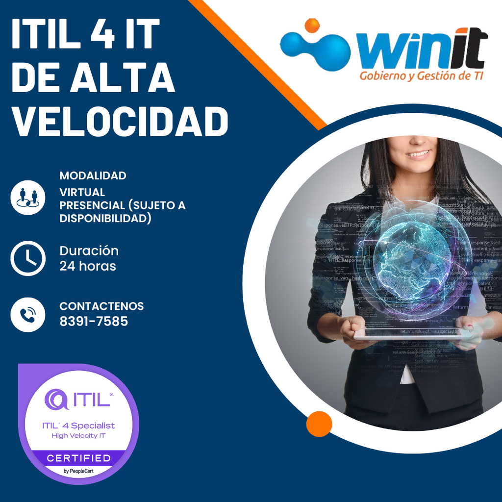 ITIL 4 IT de Alta Velocidad