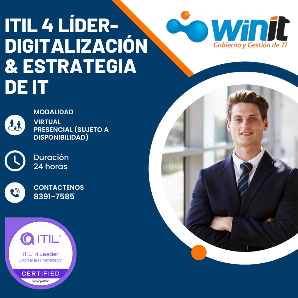 ITIL 4 Líder- Digitalización & Estrategia de IT