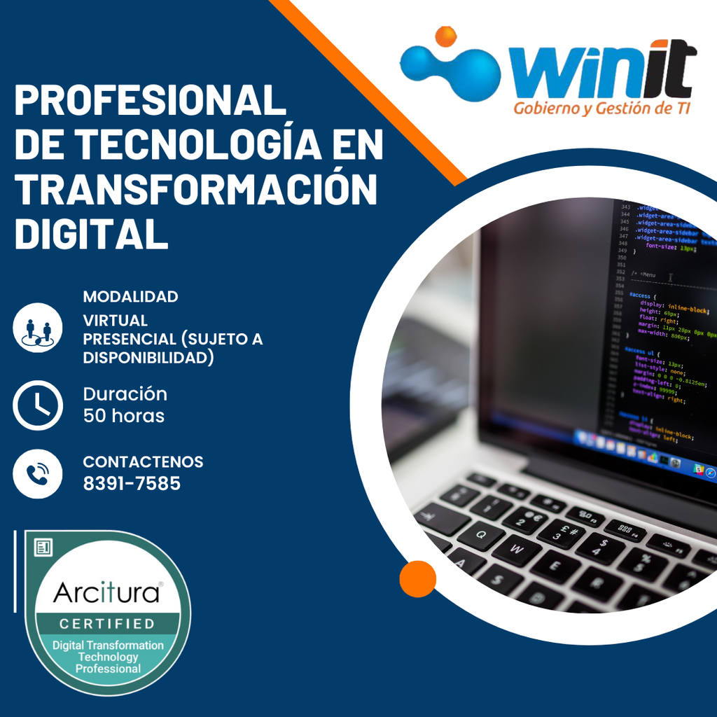 Profesional de Tecnología en Transformación Digital 