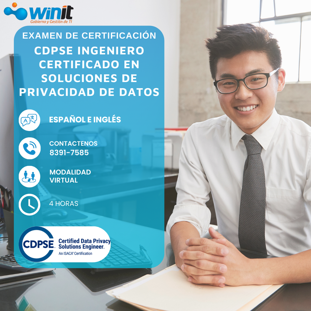 Examen CDPSE Ingeniero Certificado en Soluciones de Privacidad de Datos