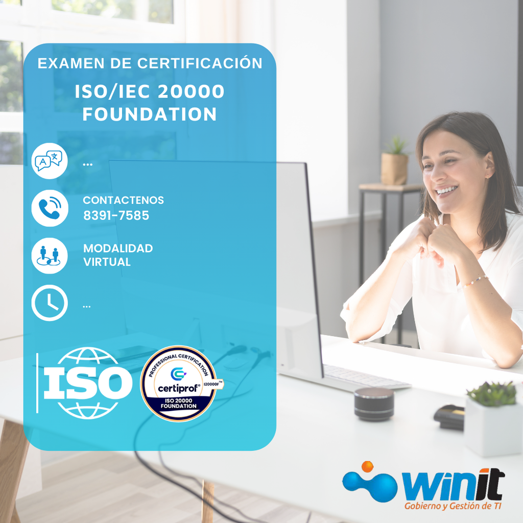 Examen ISO/IEC 20000 Foundation