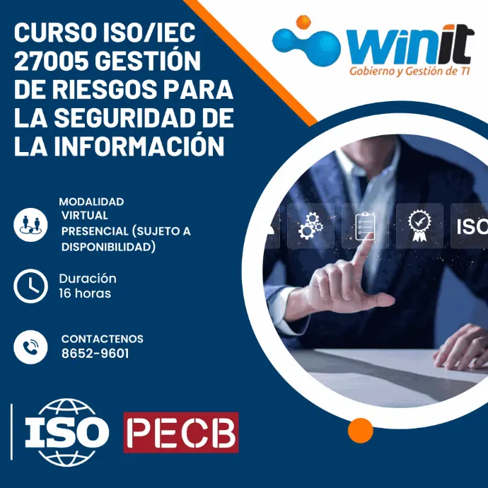 Curso ISO/IEC 27005 Gestión de Riesgos para la Seguridad de la Información