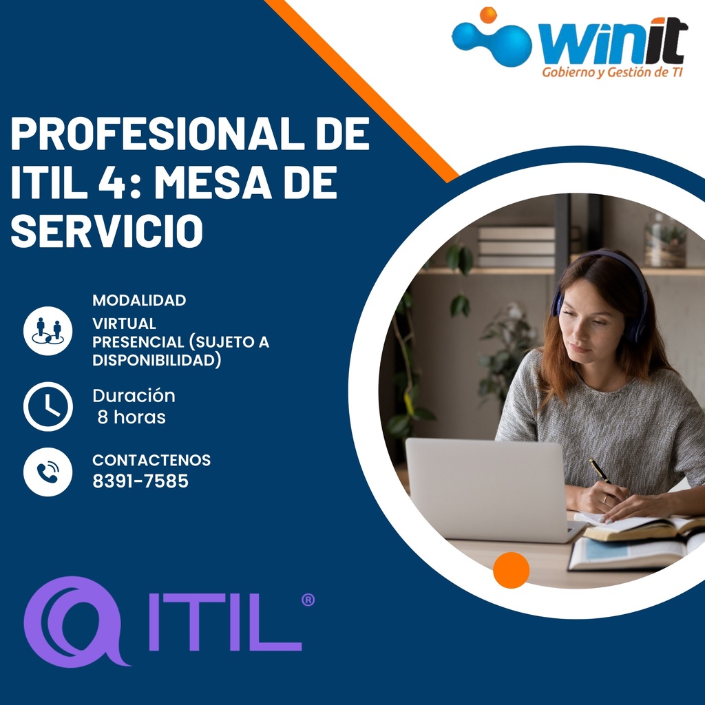 Profesional ITIL 4: Mesa de Servicio