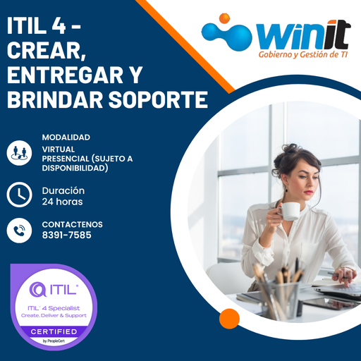ITIL 4 - Crear, Entregar y Brindar Soporte
